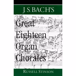 ISBN J.S. Bach's Great Eighteen Organ Chorales, Anglais, Couverture rigide, 192 pages