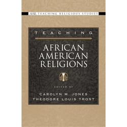 ISBN Teaching African American Religions Couverture rigide
