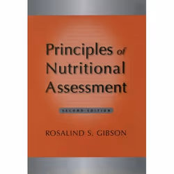 ISBN Principles of Nutritional Assessment, Rosalind S. Gibson, unisexe, Oxford University Press, 19/05/2005, 1 pièce(s)