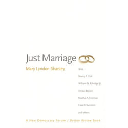 Just Marriage, New Democracy Forum/Boston Review Series