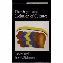 ISBN The Origin and Evolution of Cultures, Robert Boyd, Peter J. Richerson, Anglais, Oxford University Press, 10/02/2005, uni ...