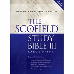 ISBN Scofield Study Bible III Large Print NIV, 1968 pages