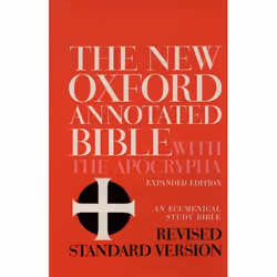 ISBN The New Oxford Annotated Bible with the Apocrypha Revised Standard Version Expanded Ed., unisexe, Oxford University Pres ...