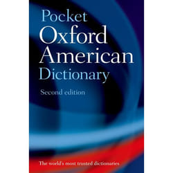 ISBN Pocket Oxford American Dictionary livre