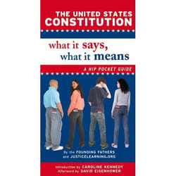 ISBN The United States Constitution: What It Says What It Means ( A Hip Pocket Guide ) livre