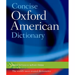 ISBN Concise Oxford American Dictionary, Oxford Dictionaries, Anglais, Oxford University Press, 29/06/2006, unisexe, 1 pièce( ...