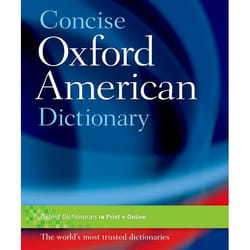 Concise Oxford American Dictionary