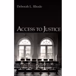 ISBN Access to Justice, Anglais, Couverture rigide, 272 pages