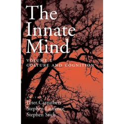 ISBN Innate Mind ( Volume 2: Culture and Cognition ) 368 pages Anglais