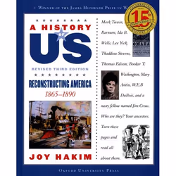ISBN A History of US: Reconstructing America: 1865-1890 ( A History of US Book Seven ), Joy Hakim, 208 pages, Anglais, Oxford ...