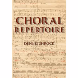 ISBN Choral Repertoire, Dennis Shrock, 800 pages, Anglais, Oxford University Press, 23/04/2009, unisexe