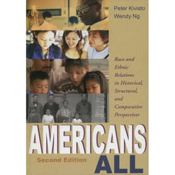 ISBN Americans All ( Race and Ethnic Relations in Historical Structural and Comparative Perspectives ) livre