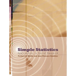 ISBN Simple Statistics ( Applications in Social Research ) livre