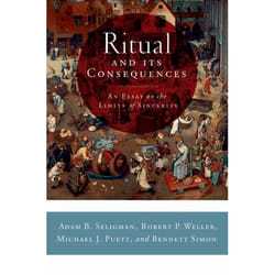 ISBN Ritual and its Consequences ( An Essay on the Limits of Sincerity ) Couverture rigide