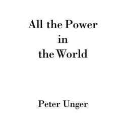 ISBN All the Power in the World Couverture rigide