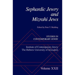 Sephardic Jewry and Mizrahi Jews, STUDIES IN CONTEMPORARY JEWRY