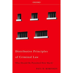 Distributive Principles of Criminal Law