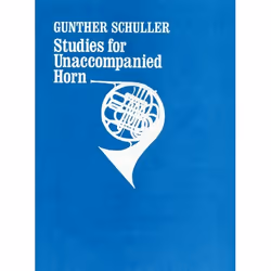 ISBN Studies for unaccompanied horn, Gunther Schuller, unisexe, Oxford University Press, 17/05/1962, 1 pièce(s)