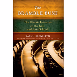 ISBN The Bramble Bush ( The Classic Lectures to Law and Law Schools ), K.N. Llewellyn, 230 pages, Anglais, Oxford University ...