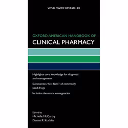 ISBN Oxford American Handbook of Clinical Pharmacy, Michelle McCarthy, Denise R. Kockler, 840 pages, Anglais, Oxford Universi ...