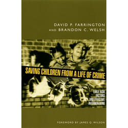 ISBN Saving Children from a Life of Crime ( Early Risk Factors and Effective Interventions ) Couverture rigide