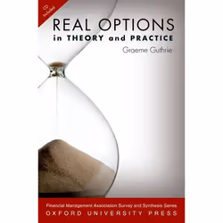 ISBN Real Options in Theory and Practice, Graeme Guthrie, Anglais, Oxford University Press, 30/07/2009, unisexe, 1 pièce(s)