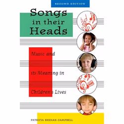 ISBN Songs in Their Heads ( Music and Its Meaning in Children's Lives ), Anglais, Couverture rigide, 328 pages