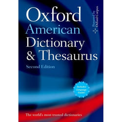 ISBN Oxford American Dictionary & Thesaurus 2e livre