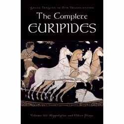 ISBN The Complete Euripides ( Volume III: Hippolytos and Other Plays ), Anglais, Couverture rigide, 382 pages