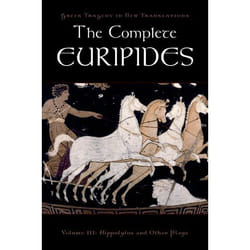 ISBN The Complete Euripides ( Volume III: Hippolytos and Other Plays ) Couverture rigide