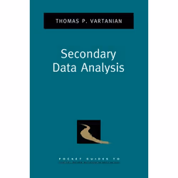 ISBN Secondary Data Analysis, Thomas P. Vartanian, Anglais, Oxford University Press, 02/12/2010, unisexe, 1 pièce(s)
