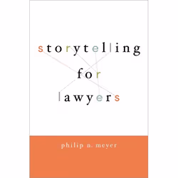 ISBN Storytelling for Lawyers, Anglais, Couverture rigide, 256 pages