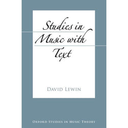 ISBN Studies in Music with Text Couverture rigide