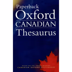 ISBN Paperback Oxford Canadian Thesaurus, 800 pages