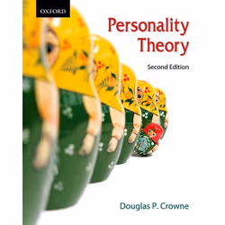 ISBN Personality Theory, Douglas P. Crowne, unisexe, Oxford University Press, 01/10/2009, 1 pièce(s)