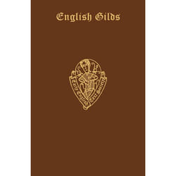 ISBN English Gilds. The original ordinances of more than one hundred Early English gilds livre