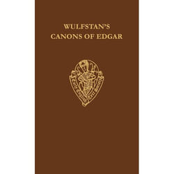ISBN Wulfstan's Canons of Edgar livre