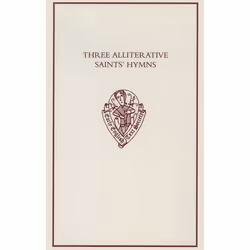 ISBN Three Alliterative Saints' Hymns ( Late Middle English Stanzaic Poems ), Ruth Kennedy, unisexe, Oxford University Press, ...