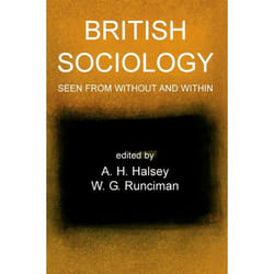 ISBN British Sociology Seen from Without and Within livre