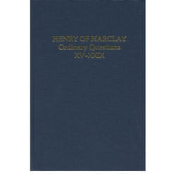 ISBN Henry of Harclay ( Ordinary Questions XV-XXIX ) livre