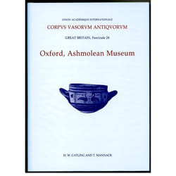 ISBN Corpus Vasorum Antiquorum Great Britain Fascicule 24 Oxford Ashmolean Museum Fascicule 4 livre