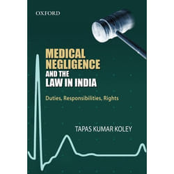 ISBN Medical Negligence and the Law in India ( Duties Responsibilities Rights ) livre