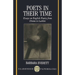 ISBN Poets in their Time ( Essays on English Poetry from Donne to Larkin ) livre