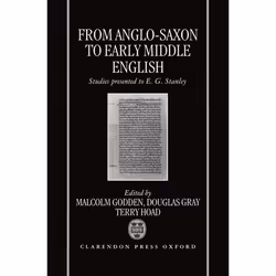 ISBN From Anglo-Saxon to Early Middle English ( Studies Presented to E. G. Stanley ), 242 pages