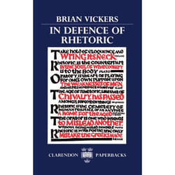 ISBN In Defence of Rhetoric livre