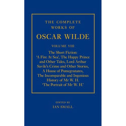 ISBN The Complete Works of Oscar Wilde ( Volume VIII: The Short Fiction ) livre
