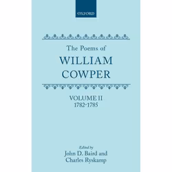 ISBN The Poems of William Cowper ( Volume II: 1782-1785 ), John D. Baird, Charles Ryskamp, unisexe, Oxford University Press, ...