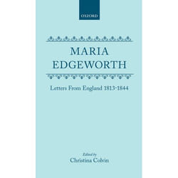 ISBN Letters from England 1813-1844 livre