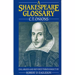 ISBN A Shakespeare Glossary, 346 pages
