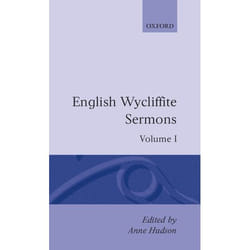 ISBN English Wycliffite Sermons ( Volume I ) livre